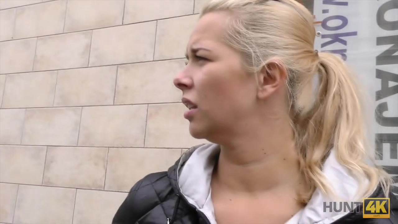 HUNT4K. Passionate sex for money ends with huge load of sperm