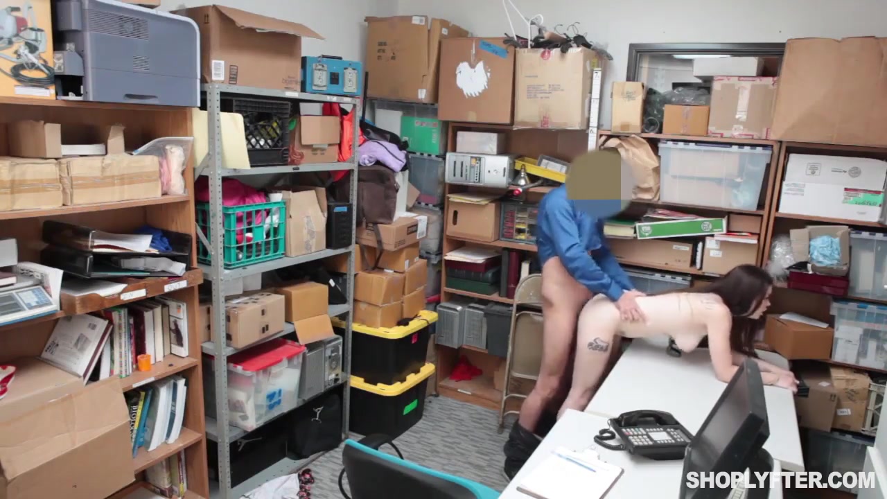 Anastasia A And Anastasia Rose In Blowjob And Doggyfucking For Young Shoplifter