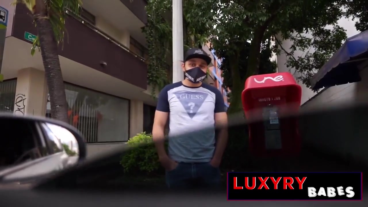 Two Hot Girls Convince A Man On The Street To Fuck 1