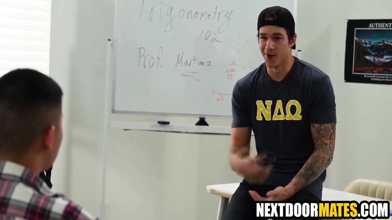 Jayden Marcos And Ricky Lee In Fraternity Jock Fucks Asian Classmate