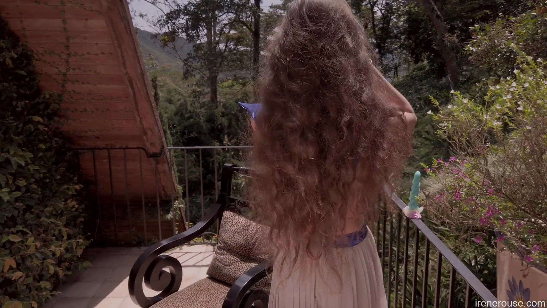 Orgasm On The Terrace - Sex Movies Featuring Irene Rouse