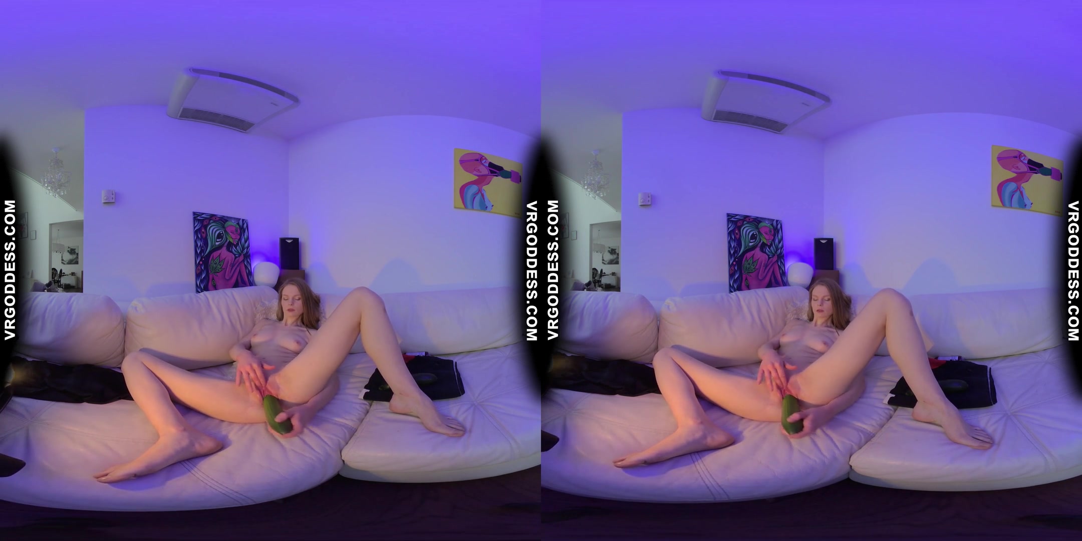 Tiny Lolly Kinky Creative Porn Big Cucumber And Zucchini Small Pink Pussy Stretch