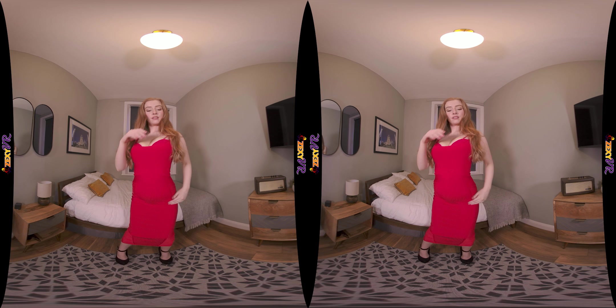 Woman In Red featuring Jen Loveheart - ZexyVR