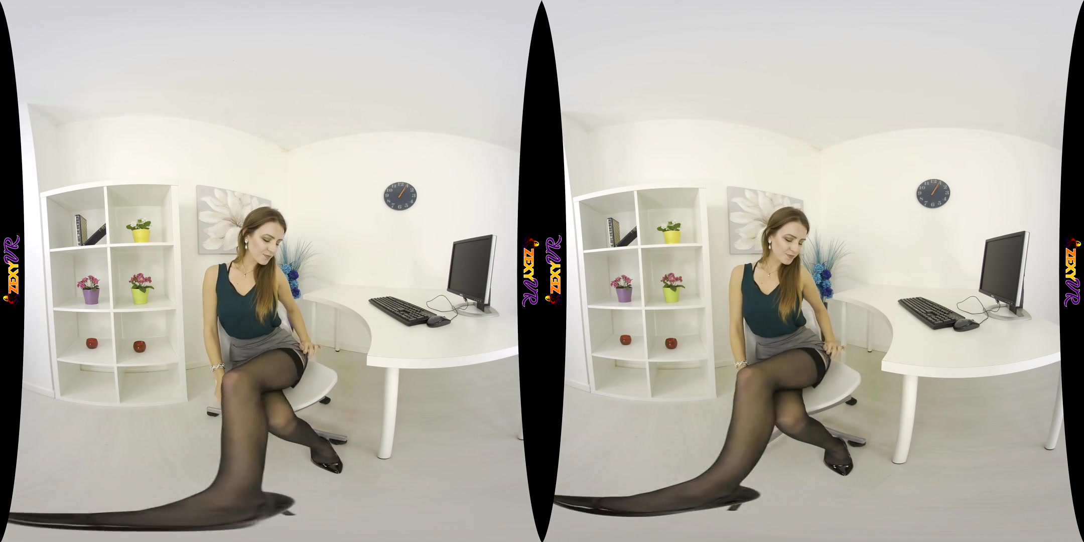 Scarlot Rose in Office Flirt - ZexyVR