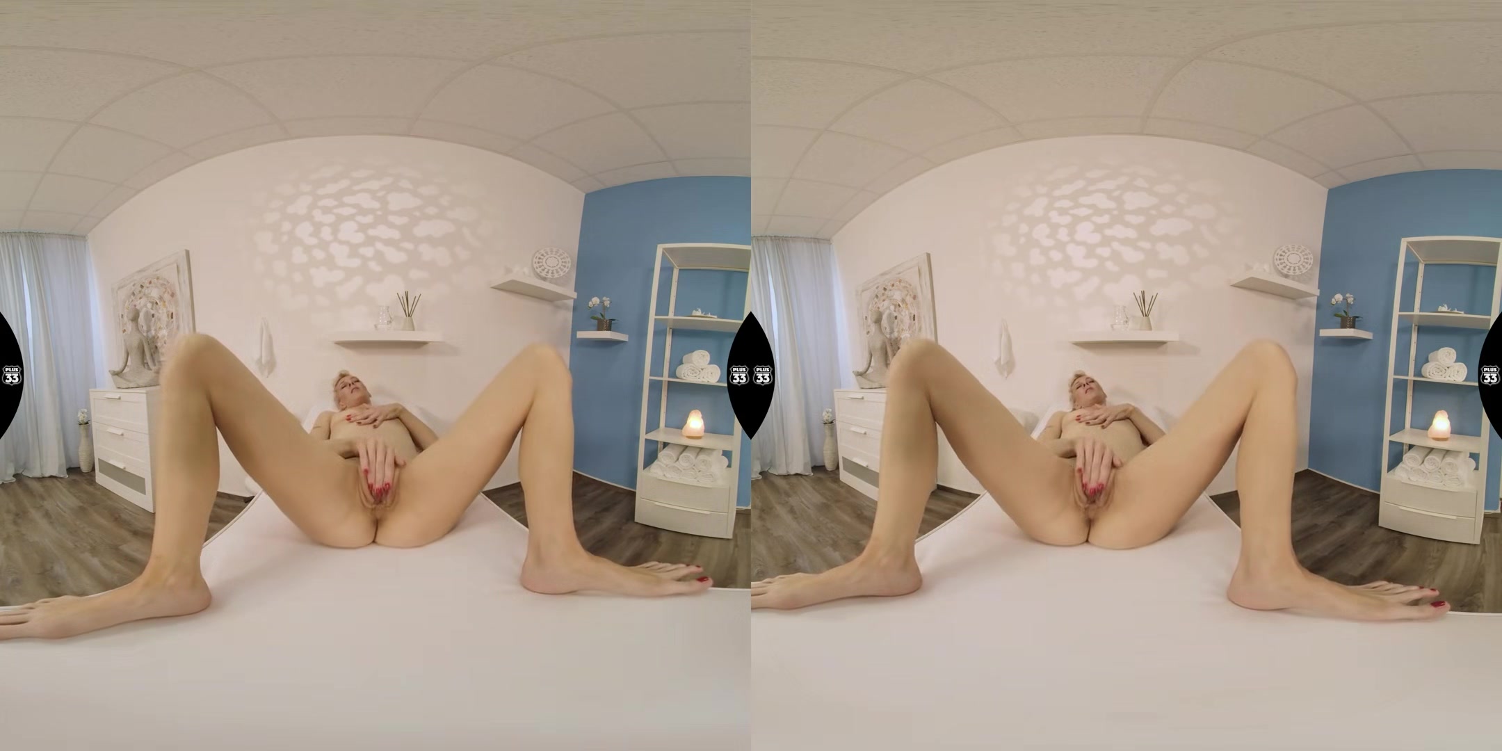 Just Solo - Mature Short Haired Blonde MILF GILF Solo