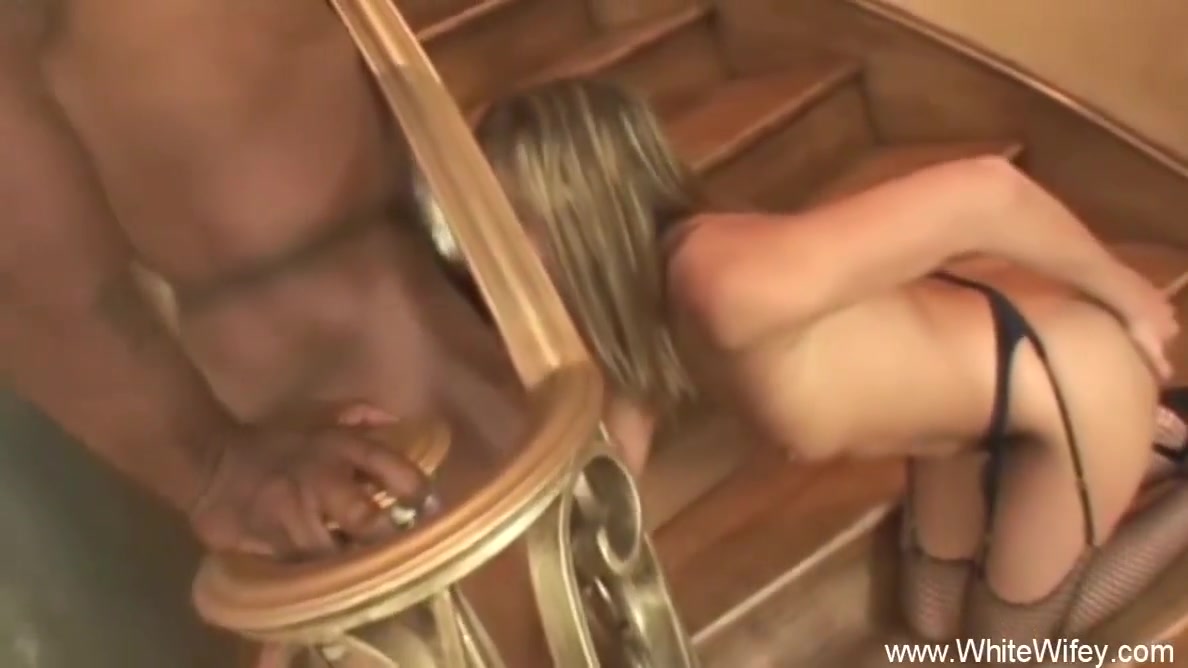 Skinny Blonde Wife Fucks Bbc