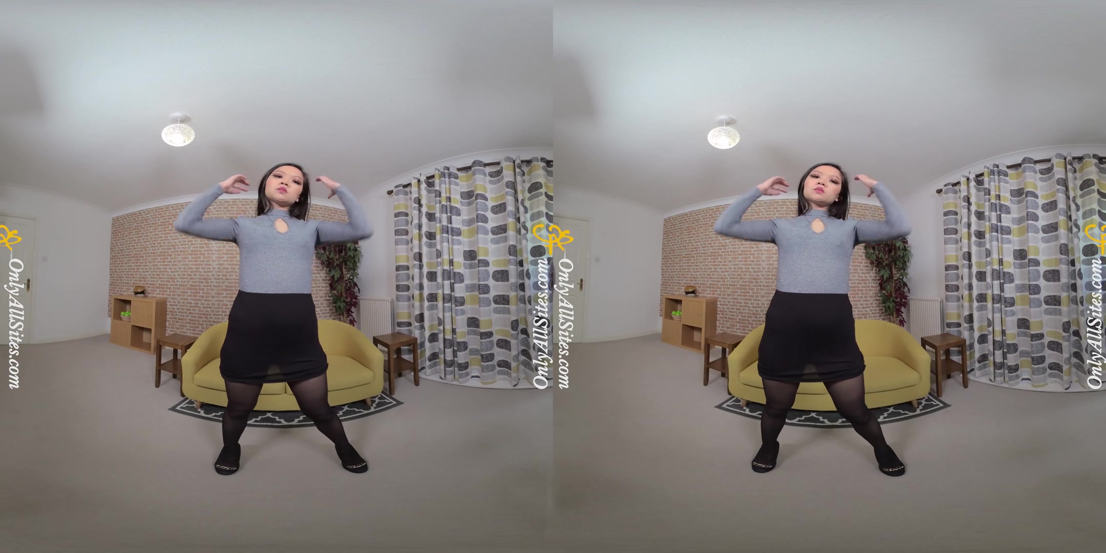 Louisa Lu - Sexy Pantyhose - OnlyTease