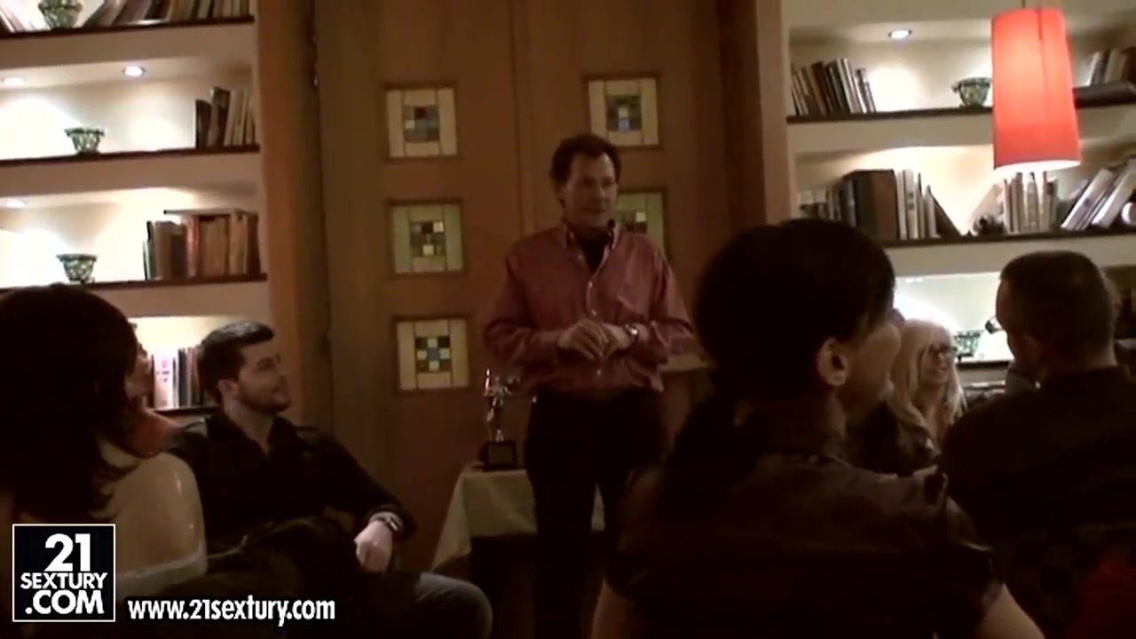 Cameron Cruz throws a party for porn stars