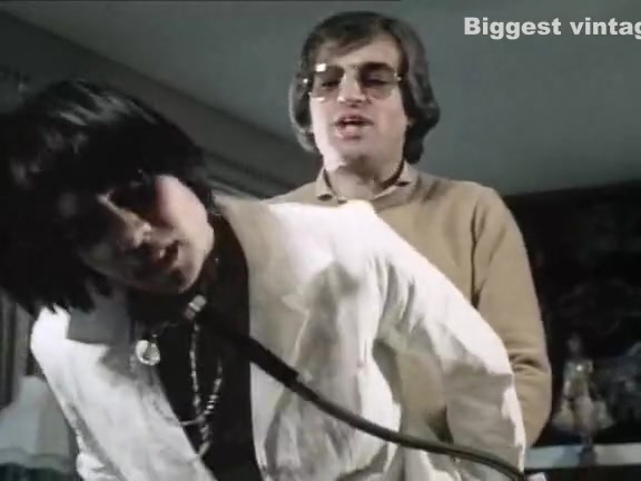 Richard Lemieuvre, Mika Barthel, David Hughes in vintage sex video
