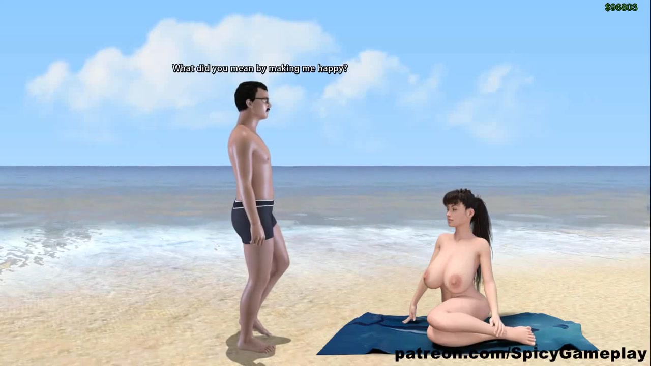 Adventures Of Willy D Girl With Huge Tits And Big Nipples A Beach Handjob Ep 93