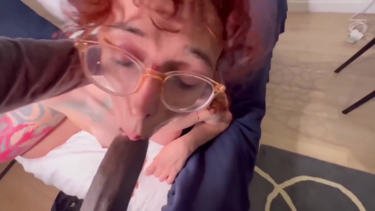 Sexy Redhead Ts Takes Balls Deep Bbc Anal Dicking