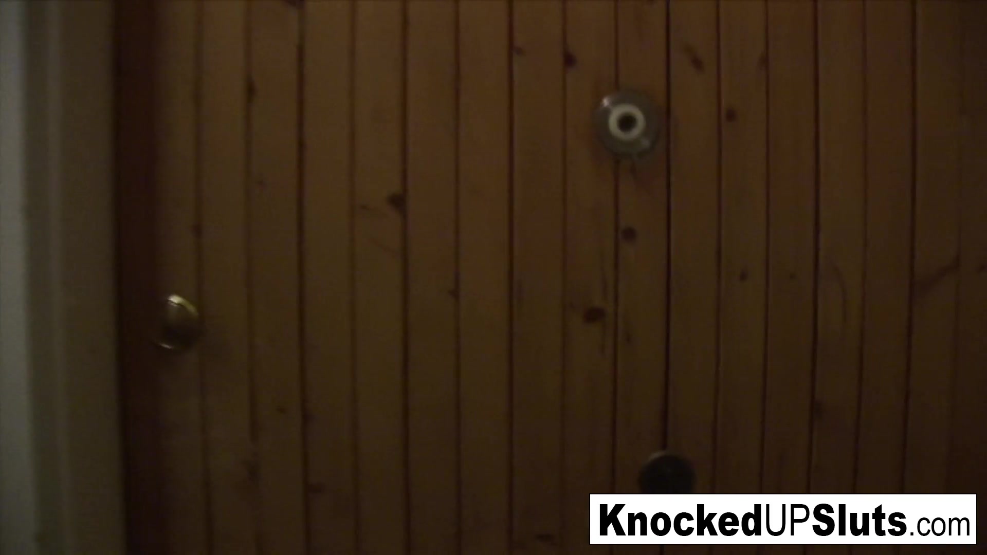 Slutty & Knocked Up Blonde Sucks & Fucks On The Couch - KnockedUpSluts