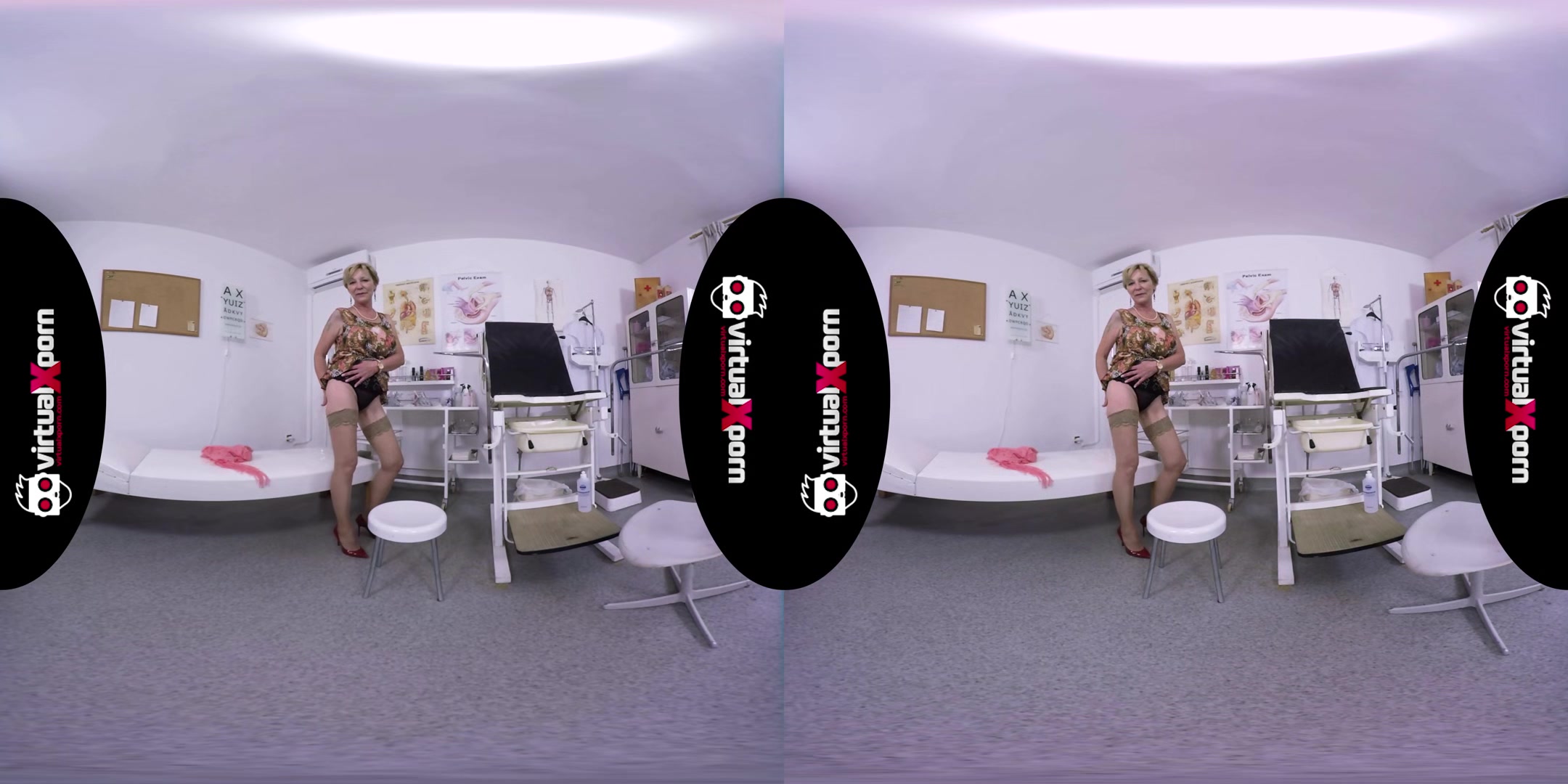 Waiting For The Doctor - Mature Blonde Masturbation