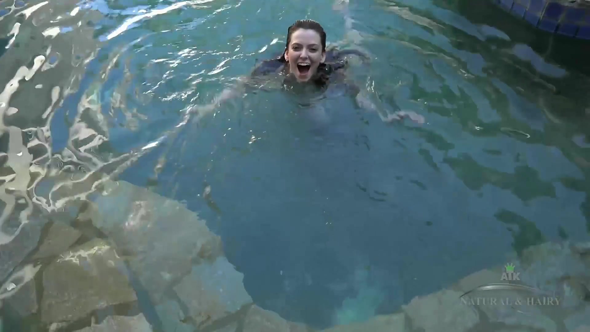 Emma Evins Goes Skinny Dipping