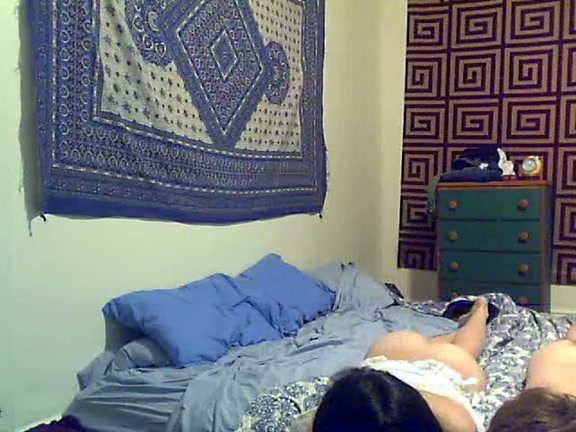 Asian wife from behind