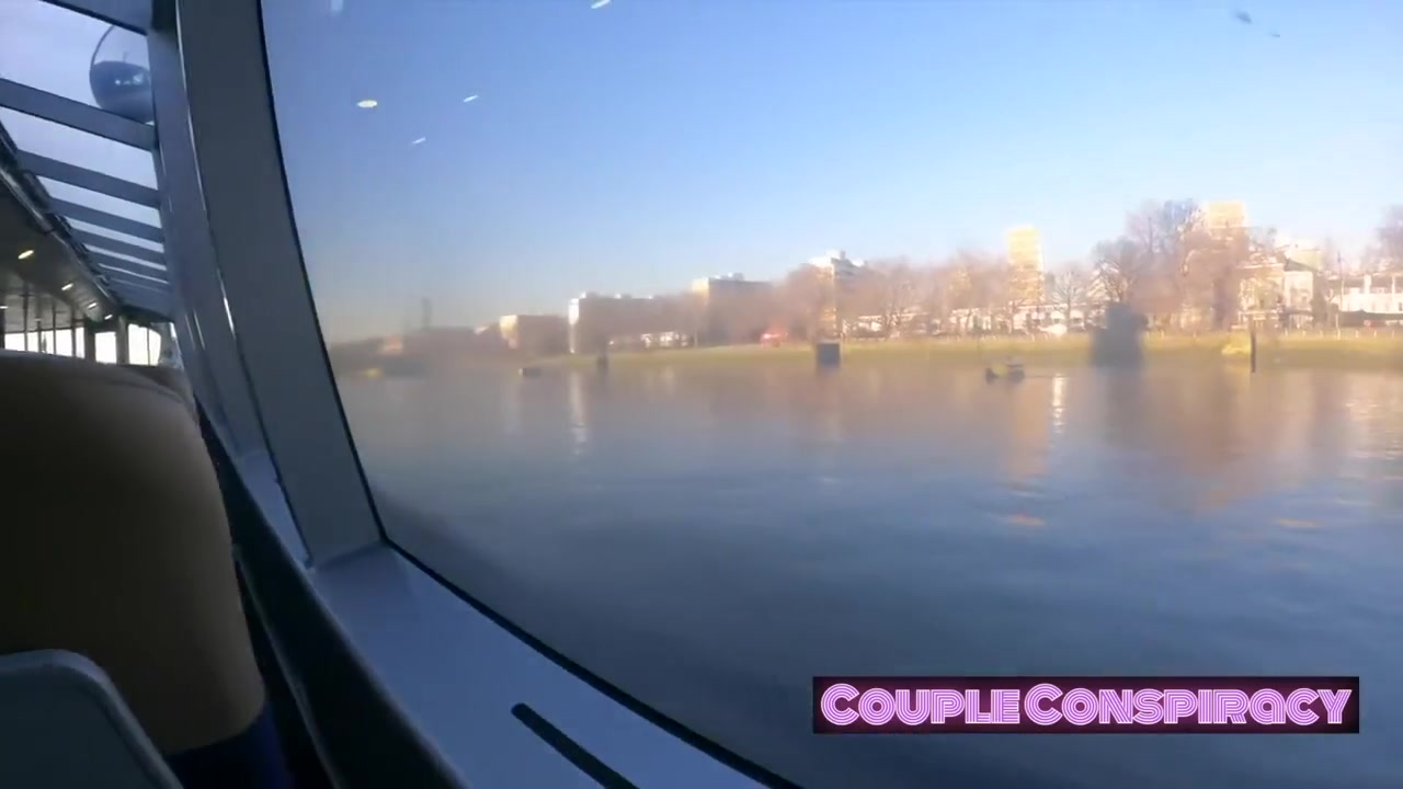 Risky Cock Sucking On Public Boat For Everyone To See Got Caught Sucking Dick In Public