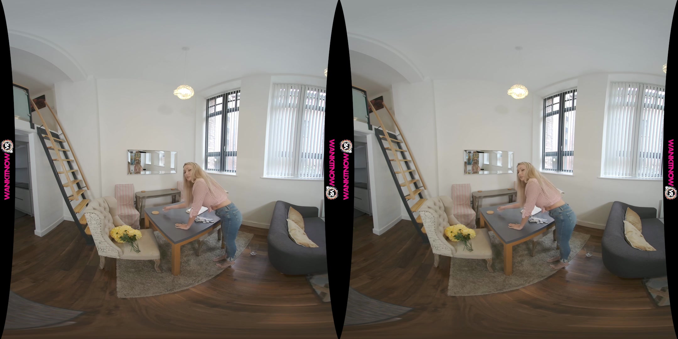 Wank Before Your Wife Gets Home featuring Amber Jayne - WankitNowVR