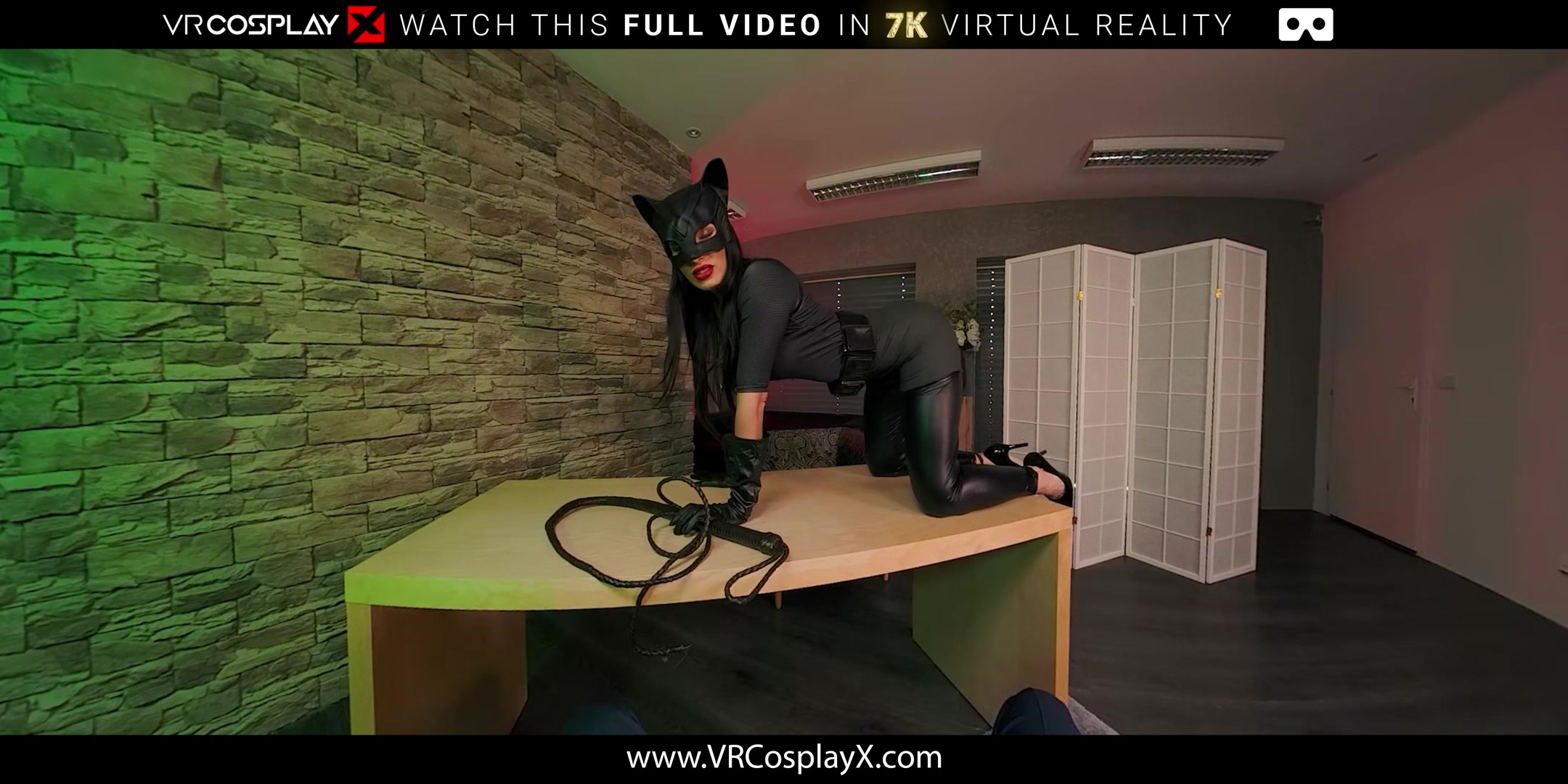Busty Babe Clea Gaultier As CATWOMAN Needs Lesson In Domination
