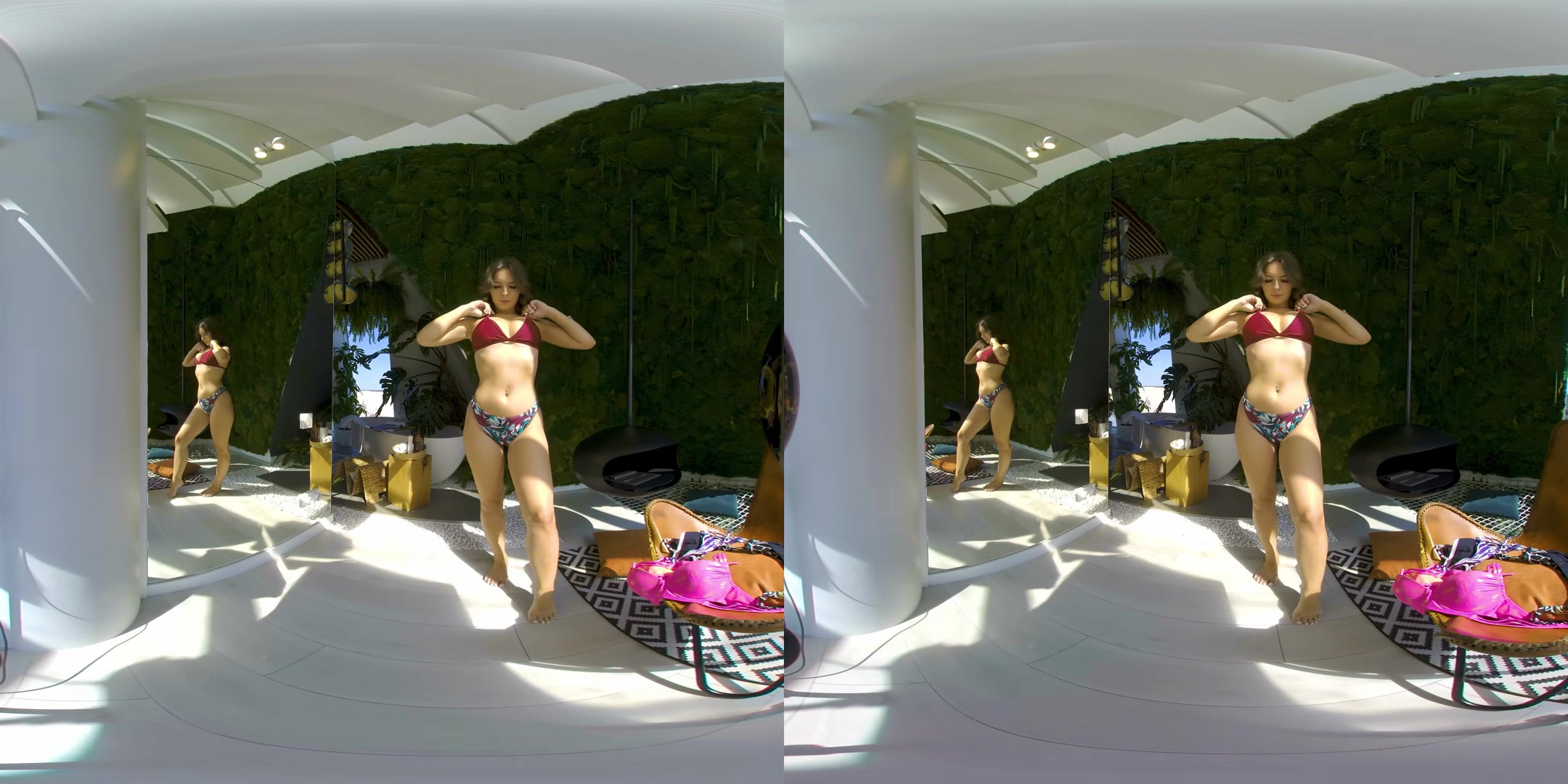 Olena Tries On Swimwear - Vrsun
