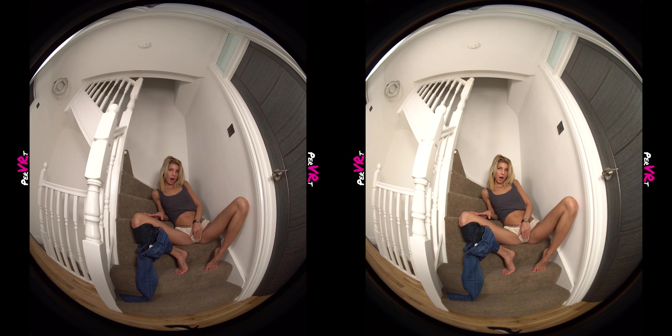 Stairway To Teen Heaven - Solo Teen Masturbation