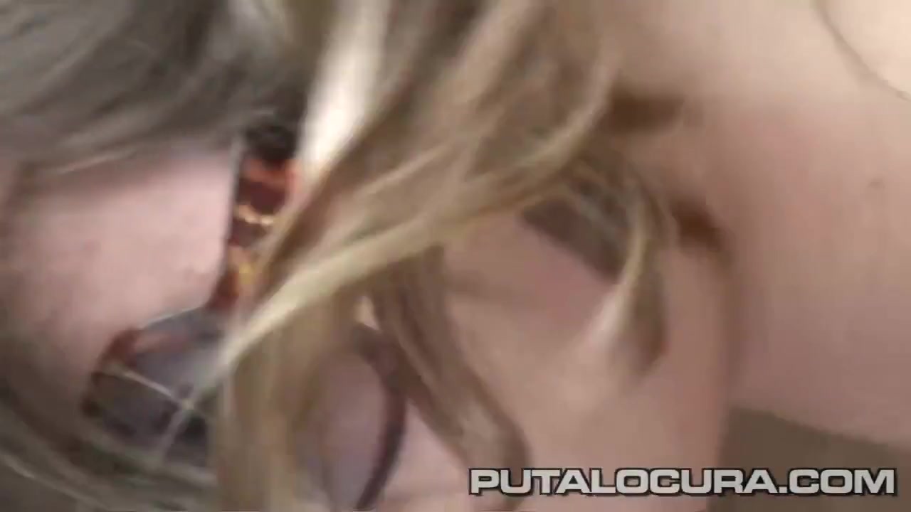 Pigtailed Brunette teen 18+ With Small Breast Gives Blowjob