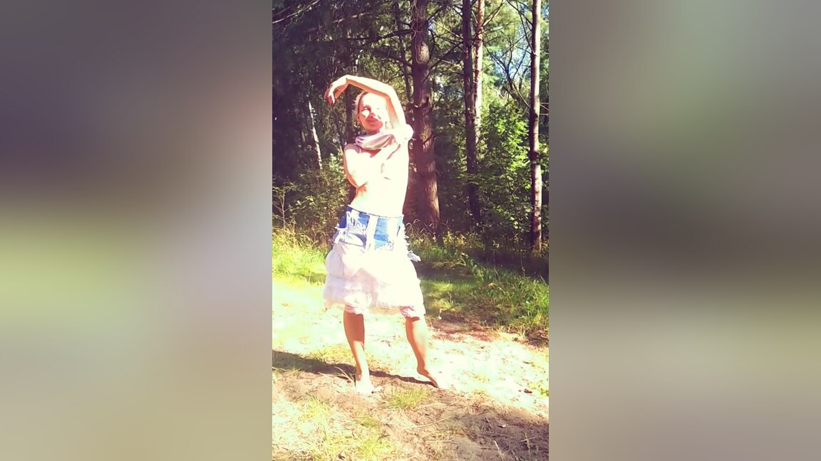 Sexy Underwear And Clothes Go Off Outdoors - Ladyfoxxx