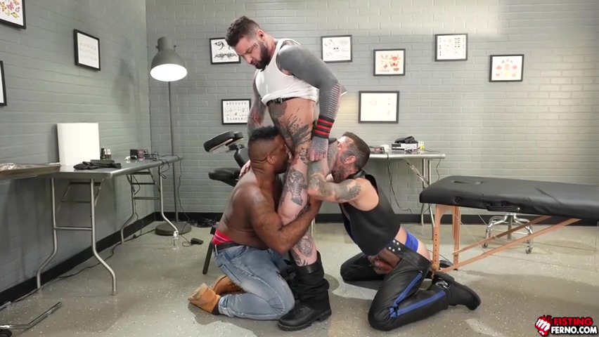 And In Threesome With Micah Martinez, Teddy Bryce And Ryan Sebastian