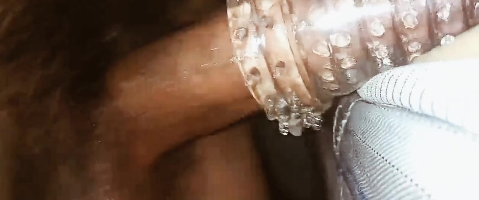 Hot Cock And Flashlight Fucking