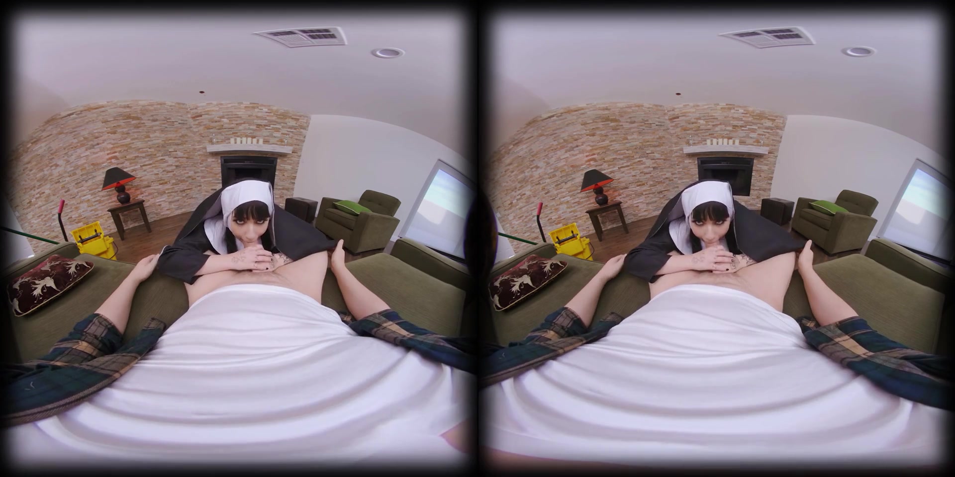 September Reign in The Little Hours XXX - VR Porn Video - VRConk