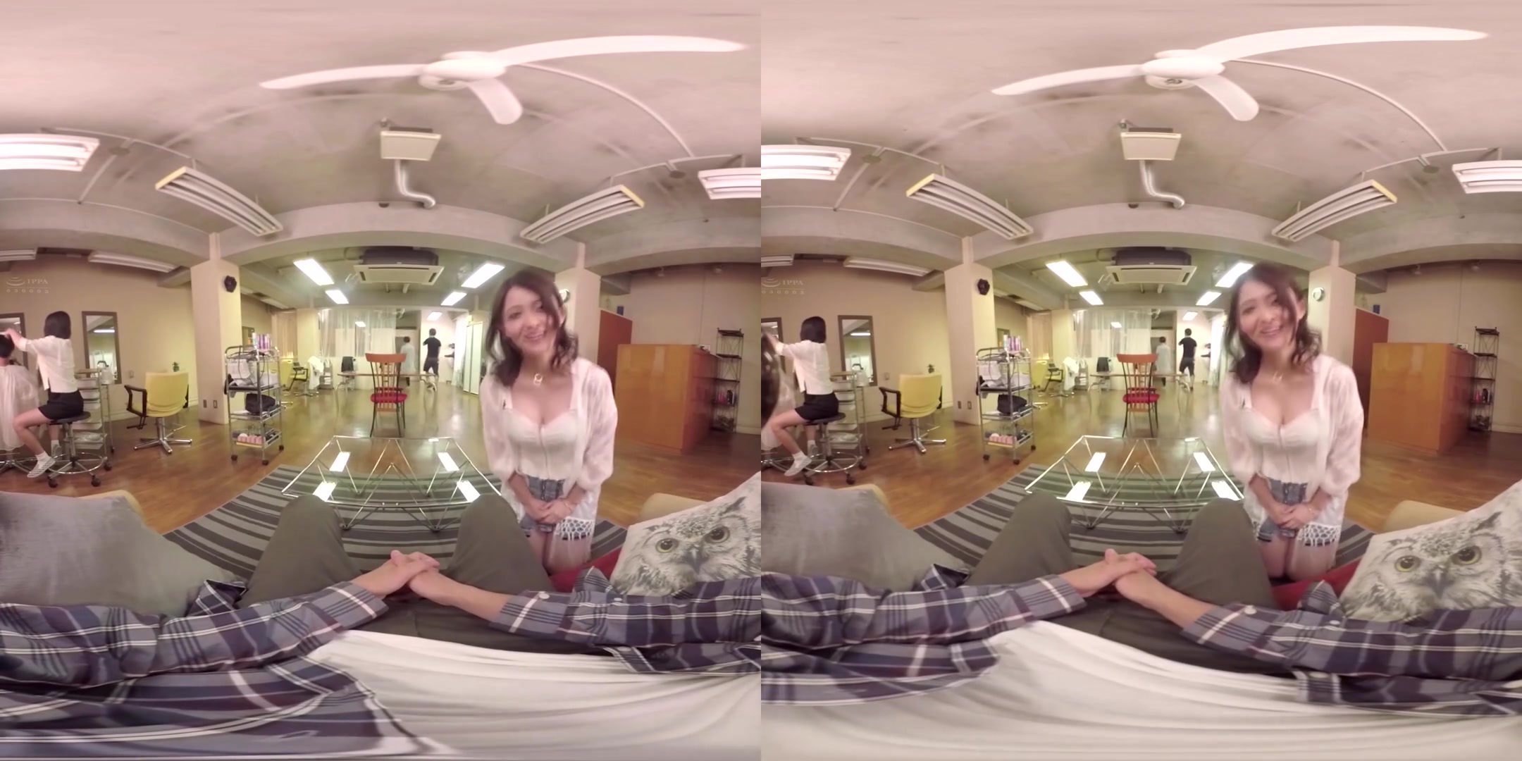 Rui Hizuki in Rui Hizuki Temptation Salon 1 - DreamTicketVR