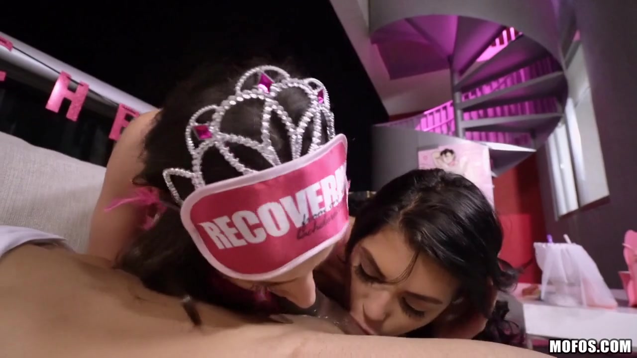 Ashley Adams & Gina Valentina in Bachelorette Party Threesome - ShareMyBf