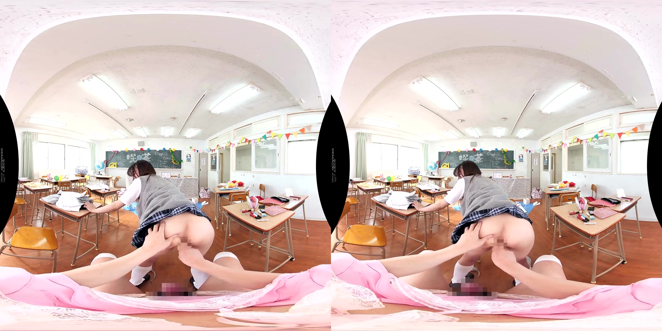 Cross-Dressing Experience at the School Festival 3 - Asian Panties Creampie