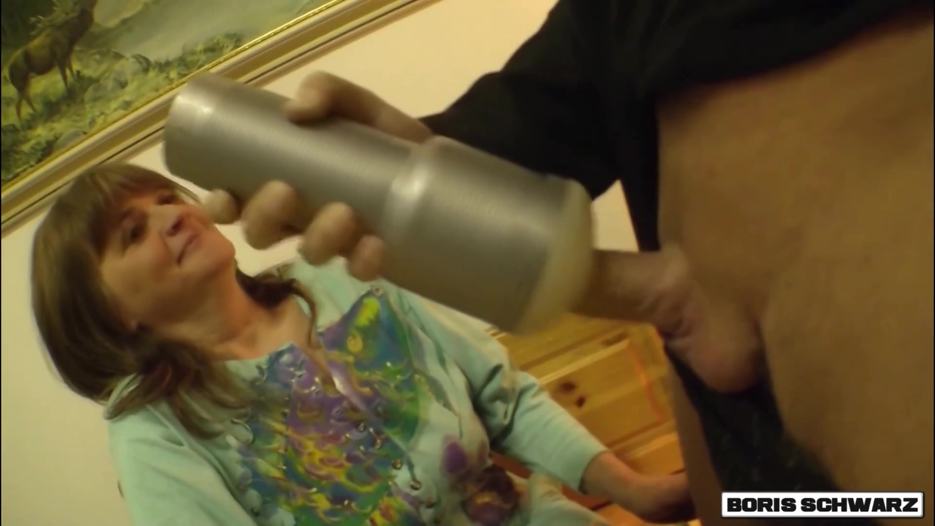 Boris Schwarz - Swiss Granny Eager To Get A Young Cock For Her Holes