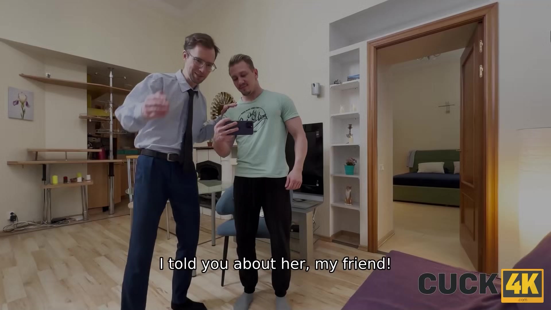 CUCK4K. Left Outside of Sex