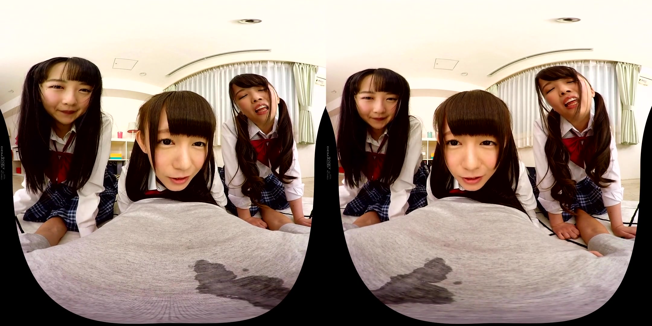 Drool-Drinking VR 2 8 - Drool Spit Asian schoolgirls 18+ Drool Fetish