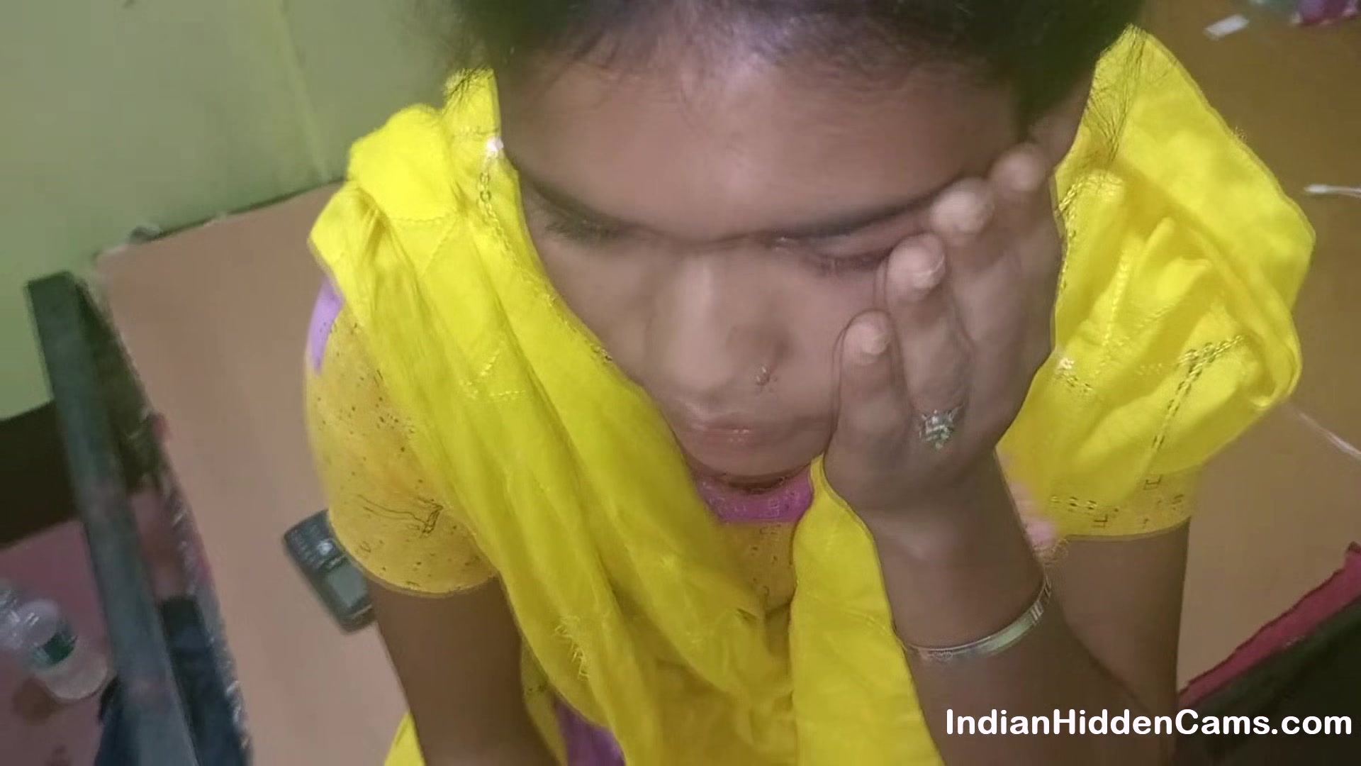 Indian Village Wife Bend Over Enjoying Real Doggystyle Sex With Cum Inside