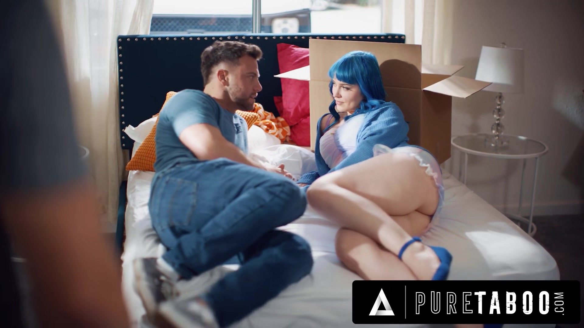 PURE TABOO Jewelz Blu Gets Back At Cheating Fuckboy By Fucking One Of His Relatives!