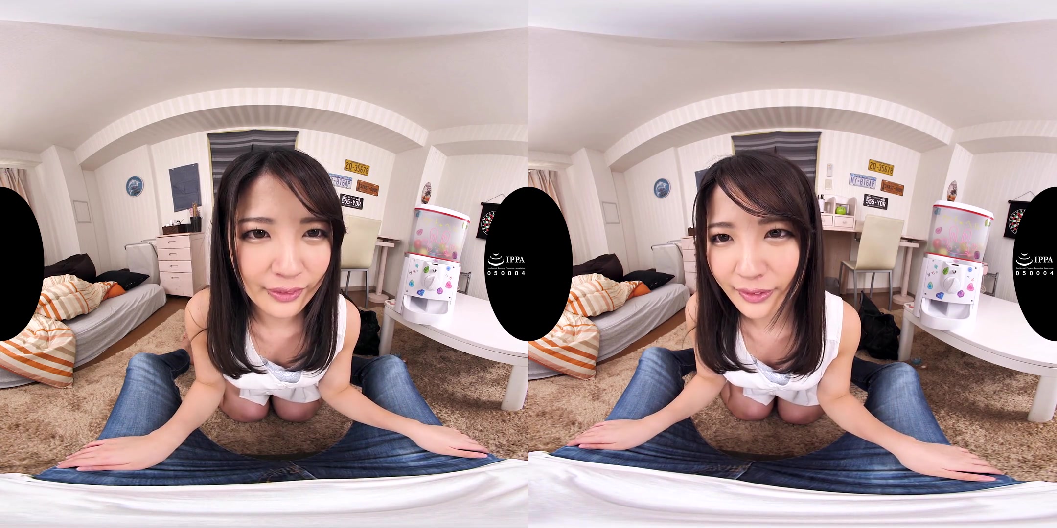 Super Sexy Girl Aoi-Chan Brought Me a Mess 1 - Asian Handjob Big Tits