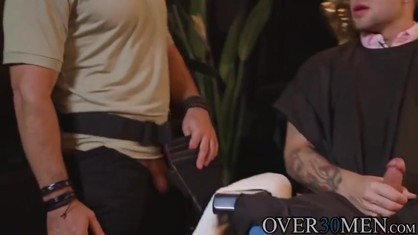 Cheating Stud Rides Bigdick Barber With Reese Rideout And Trent Marx