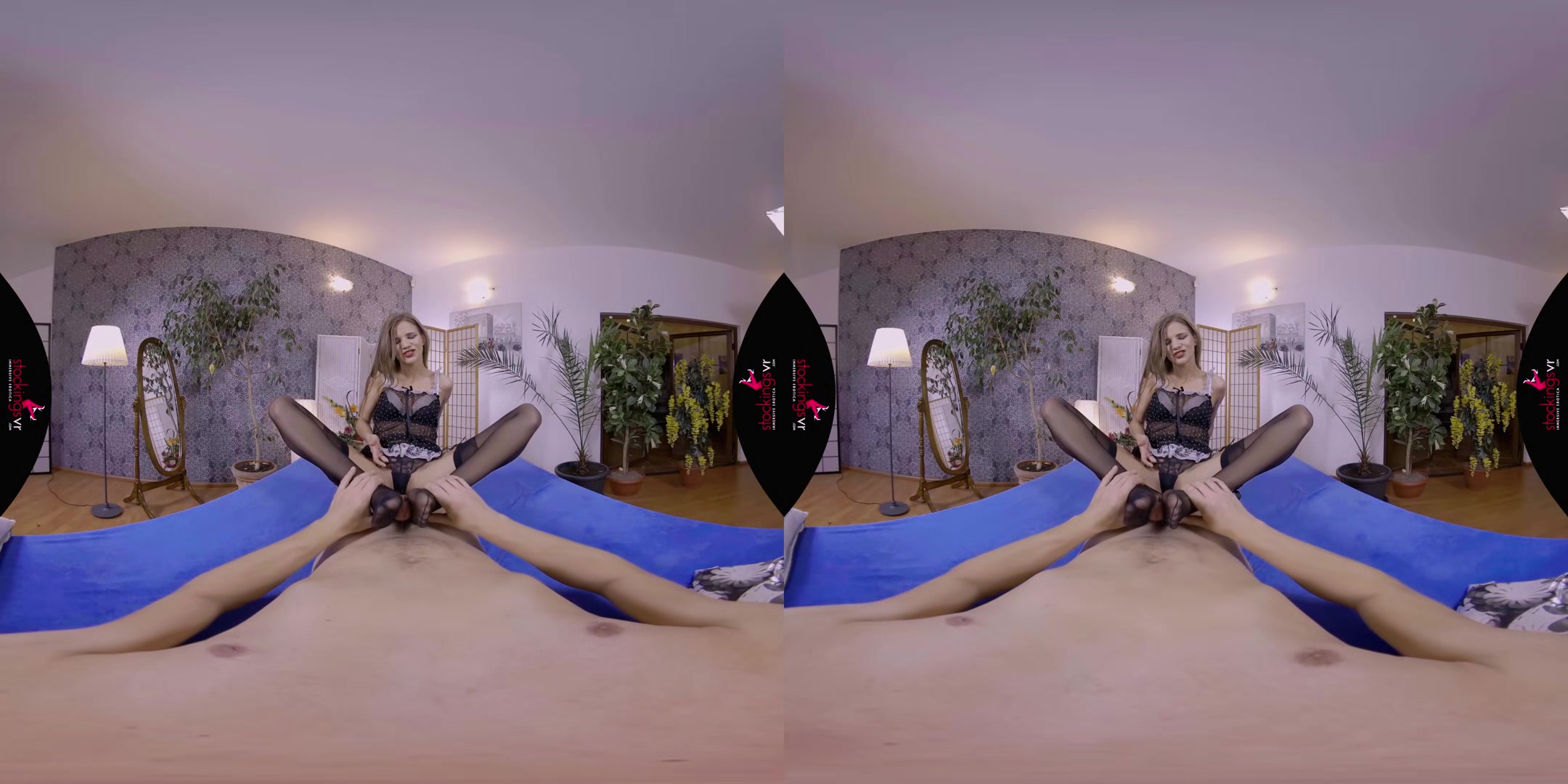 Teenage nylon foot fucker starring Sarah Kay