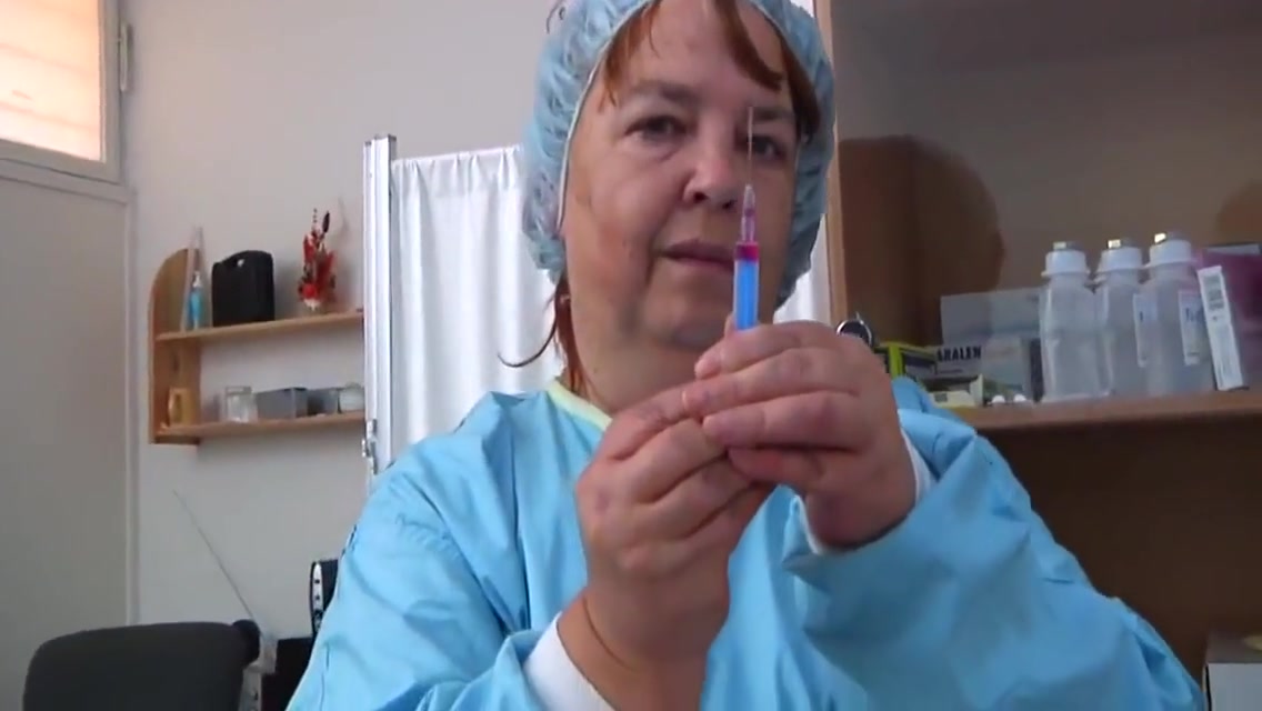 Zejinka Gets Vitamine Injections 4 Min