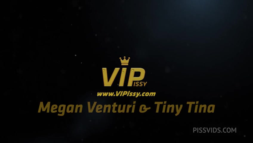 Glass Half Full with Tiny Tina,Megan Venturi by VIPissy - PissVids