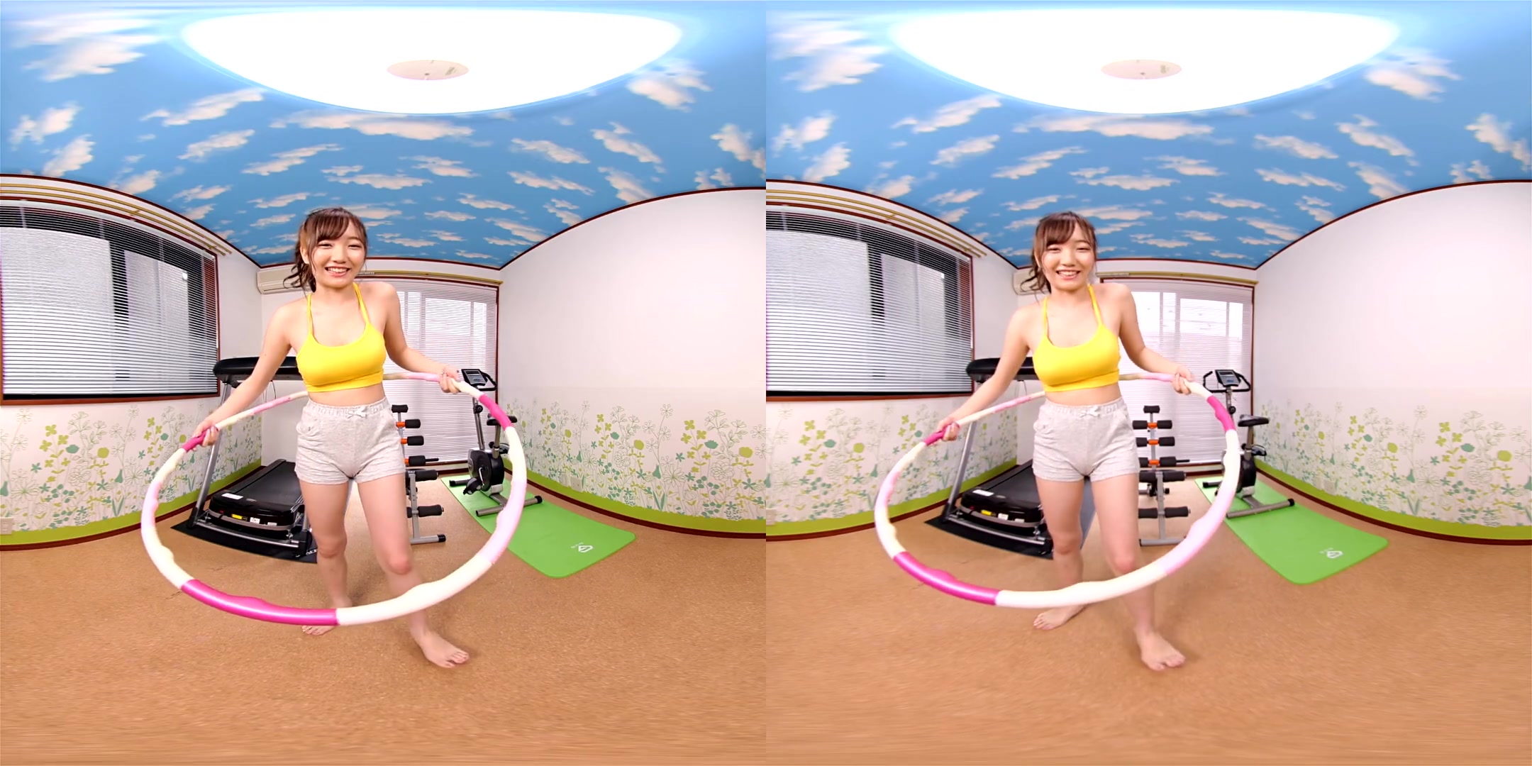 Stop! Look! Listen! Keika - Asian teen 18+ Bikini Workout