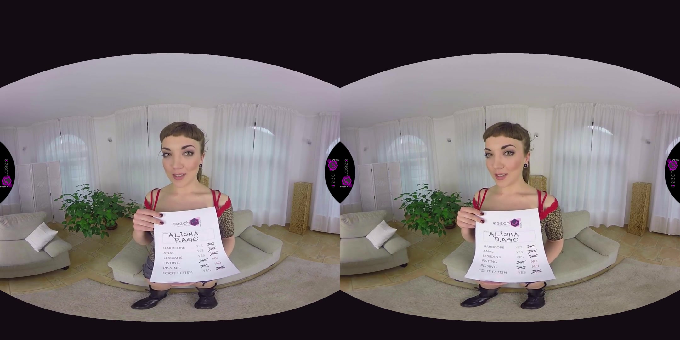Alisha Rage in Alisha Rage Casting - CzechVRCasting