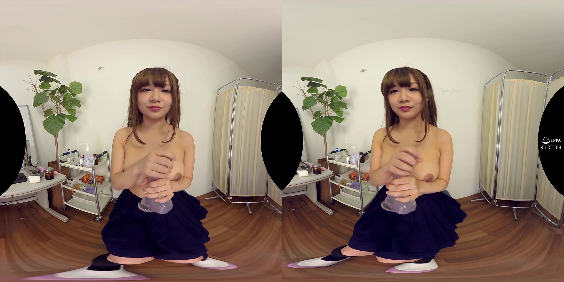 Rena Takamure & Umi Hinata in Rena Takamure, Umi Hinata, and Yuzu Shirasaki Ejaculation Control 2 - CasanovA