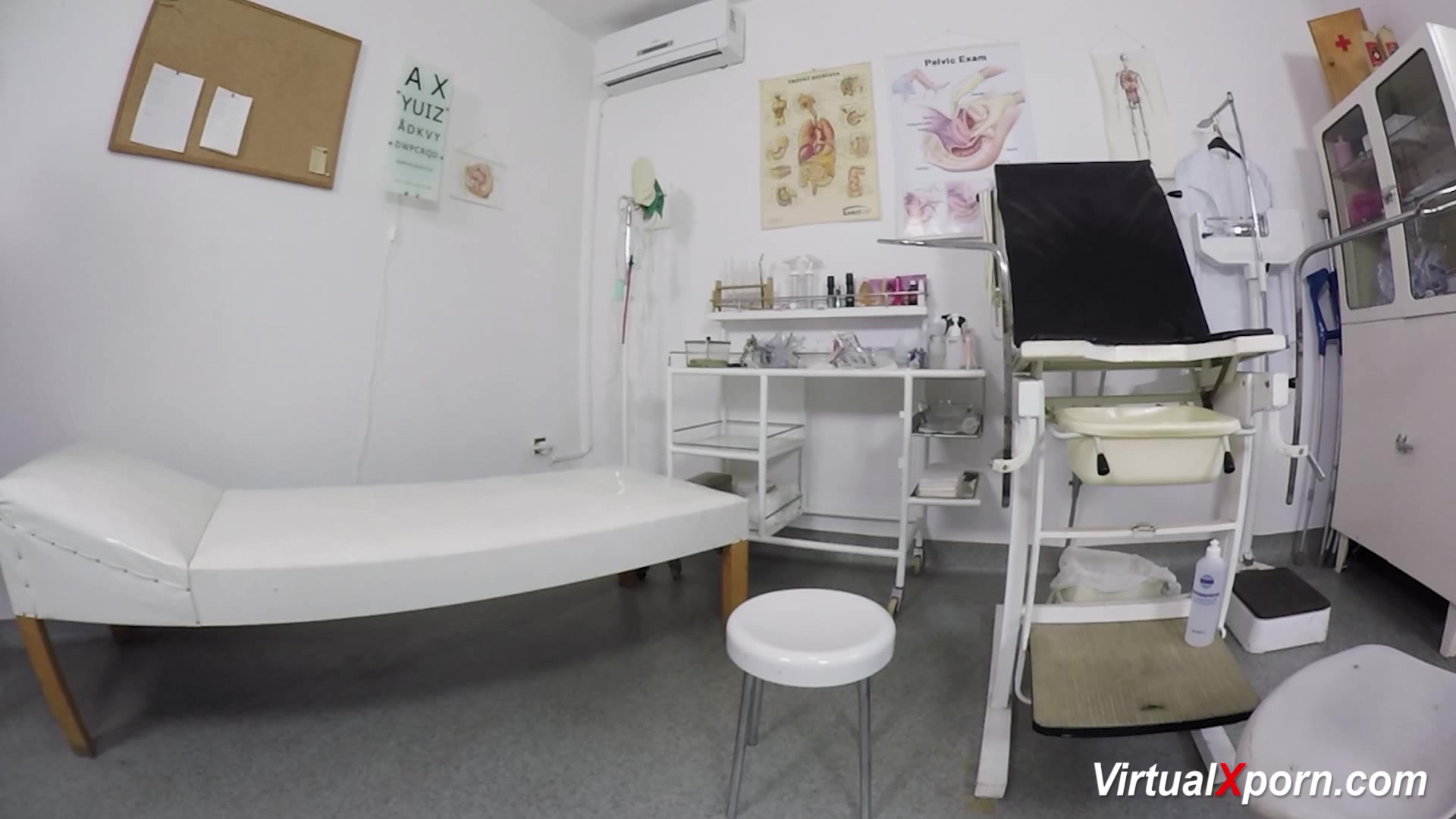hairy Step mom waiting for the doctor