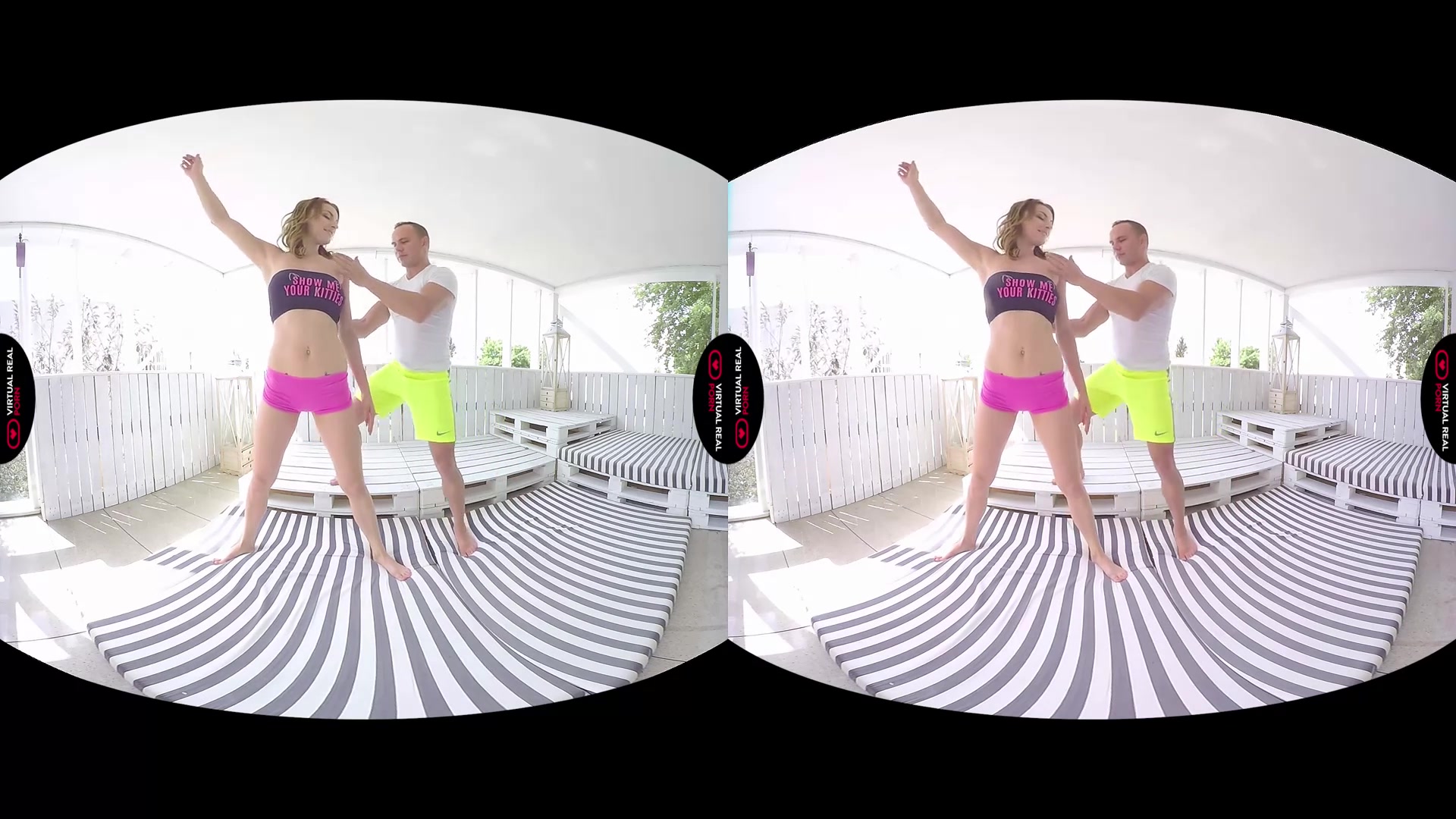 George Lee Victoria Daniels in Dirty fitness - VirtualRealPorn