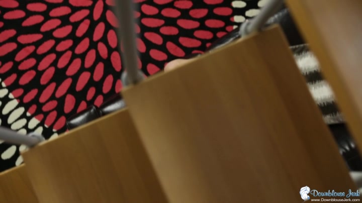 Chloe Toy in Texting Tits - DownblouseJerk