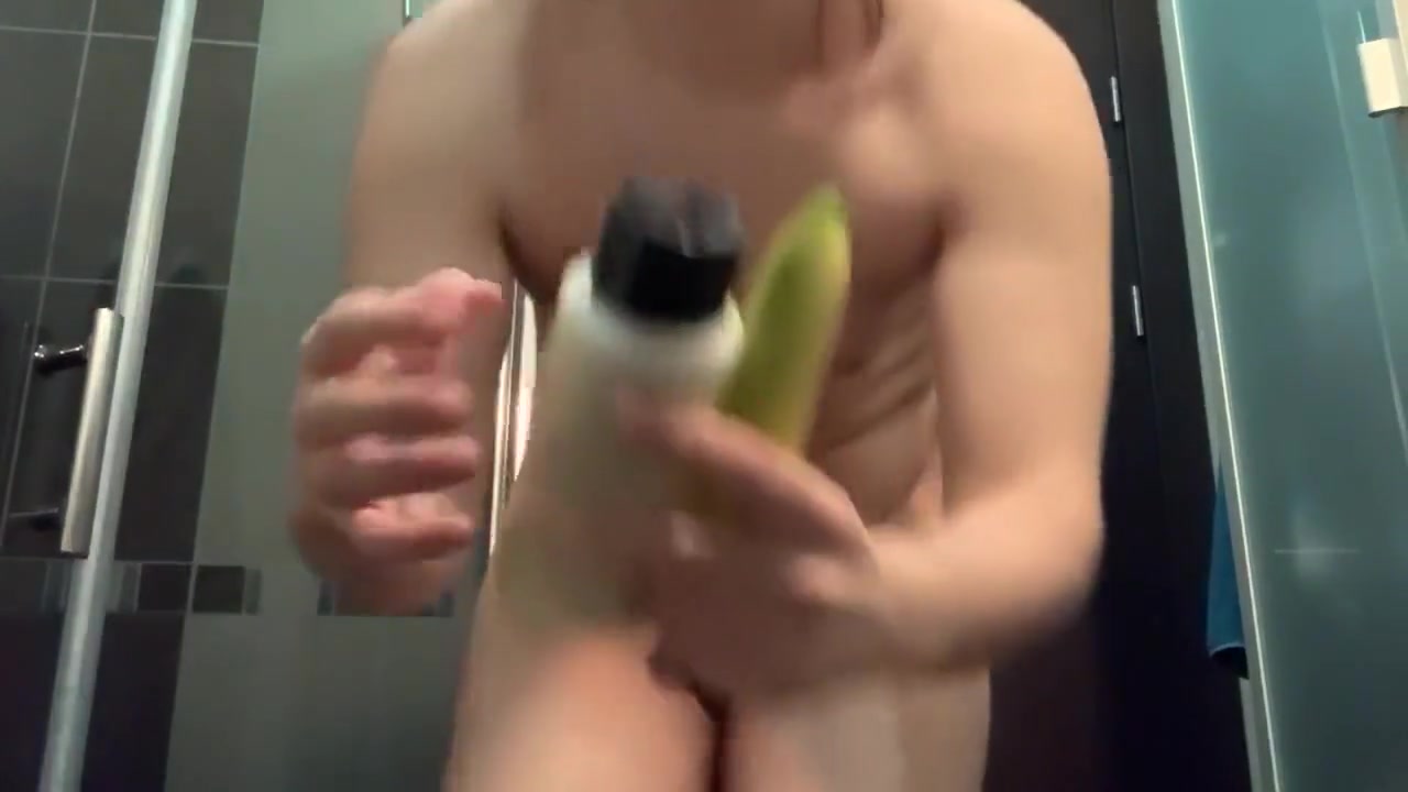 Fucking Myself With A Giant Banana!! destroyed Asshole