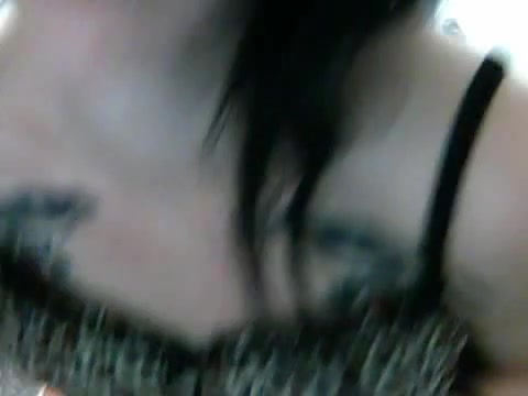 Sexy piercings on her nipples gives her some vulgarity